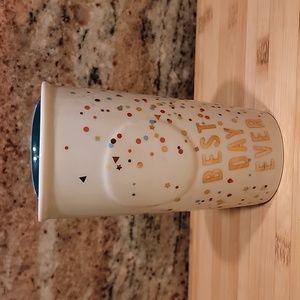 Starbucks Best Day Ever Dot Collection 10 oz Tumbler Mug
